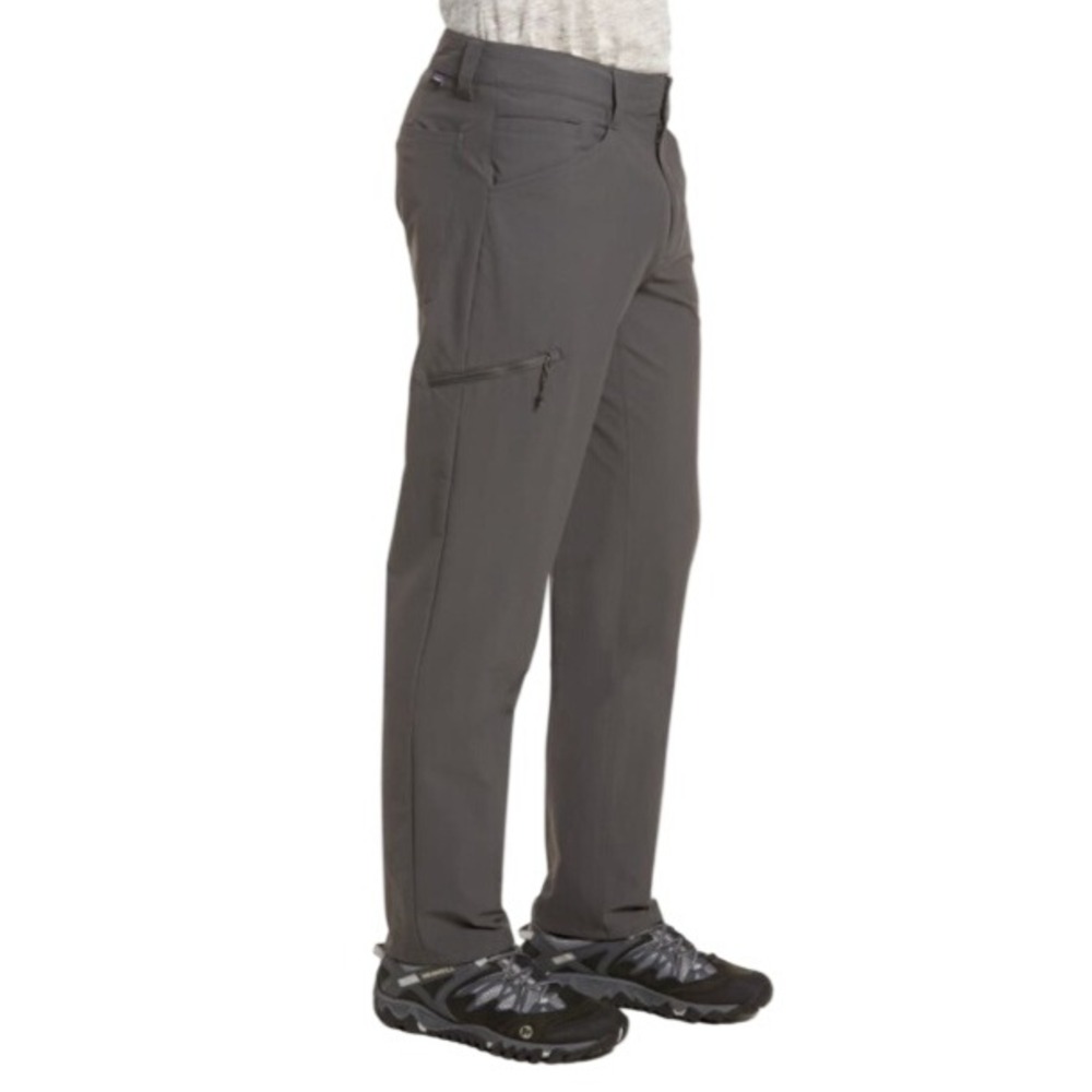 Patagonia Mens 40 Gray Quandary Long Stretch Hiking Outdoor Pants